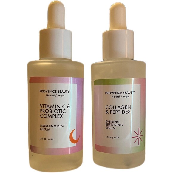 Provence Beauty GLOW ROUTINE Two Step Serum Routine - Natural - Vegan - NWB - Picture 6 of 8
